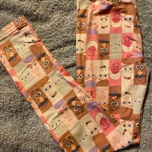 LuLaRoe Leggings Kids L/XL (Disney)